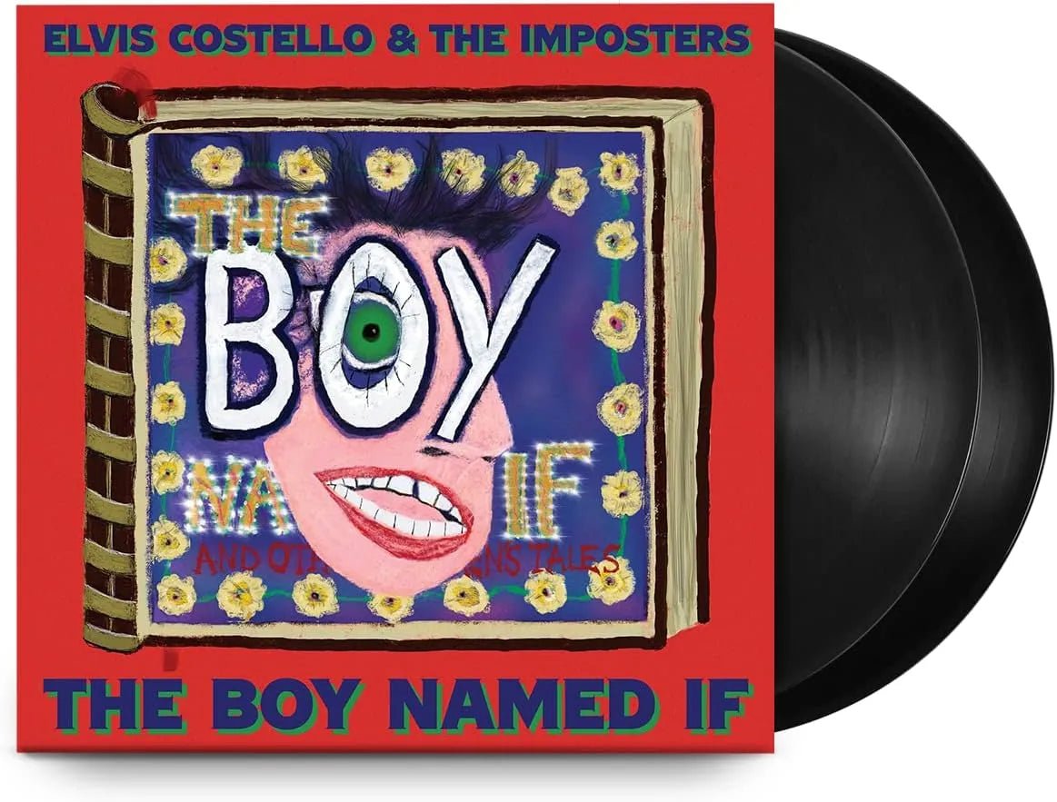 The Boy Named If Elvis Costello & The Imposters vinyl LP sleeve