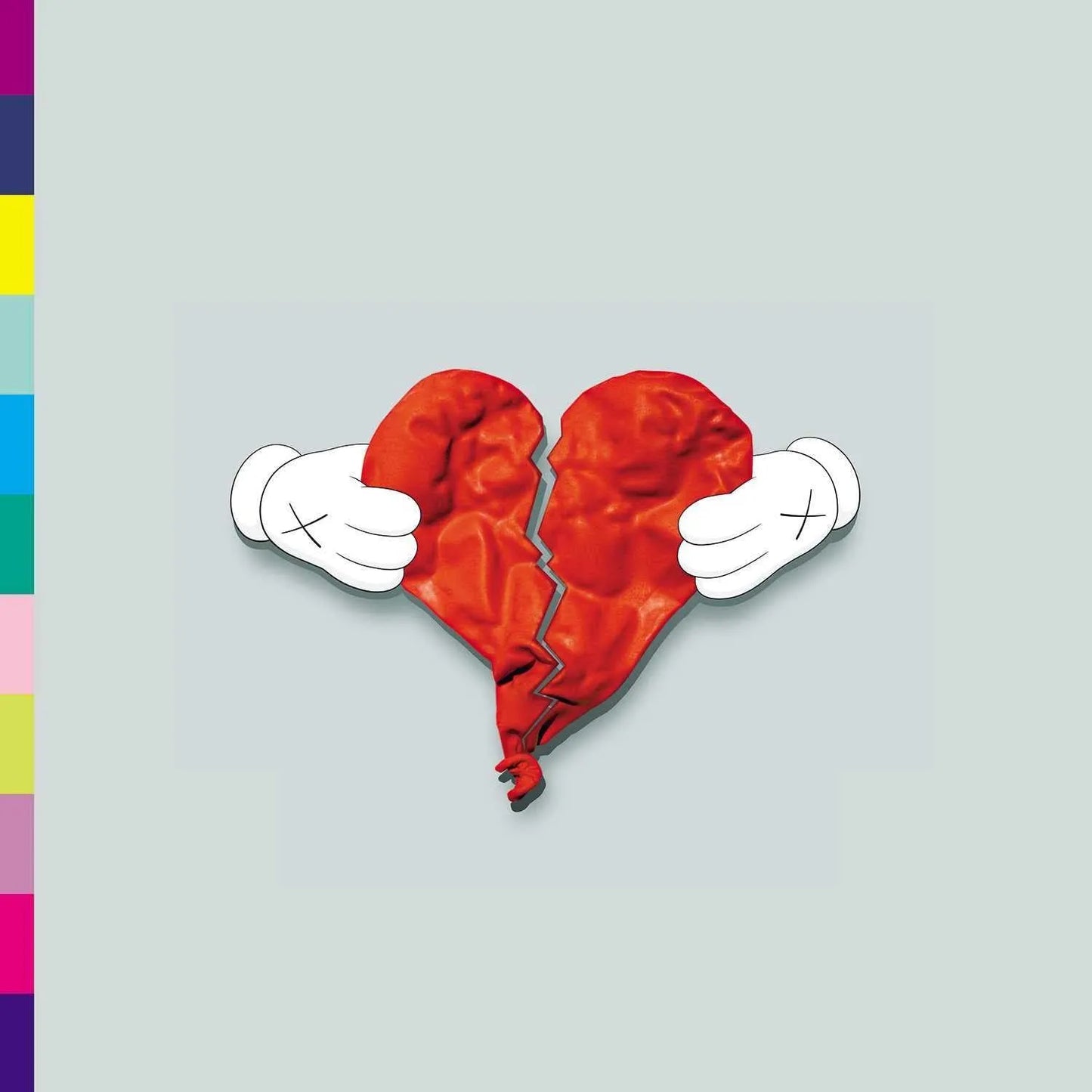 Front cover of Kanye West 808s & Heartbreak 2 LP vinyl album artwork