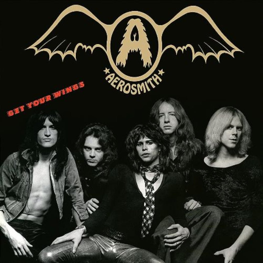 Aerosmith - Get Your Wings (6516644) LP Gold Sparkle Vinyl cover