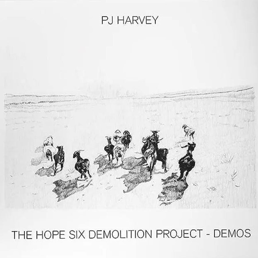 PJ Harvey The Hope Six Demolition Project – Demos 180g black vinyl LP with full-colour sleeve.