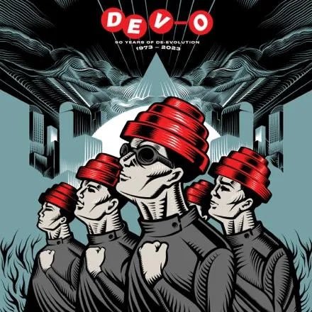 Devo - 50 Years Of De - evolution 1973 - 2023 2 LP Set Red & Blue Vinyl - 1 - LP - Orchard Records