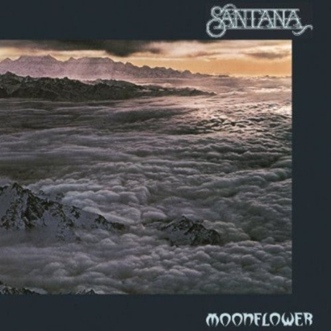 Santana Moonflower 2 LP orange vinyl Latin rock album artwork