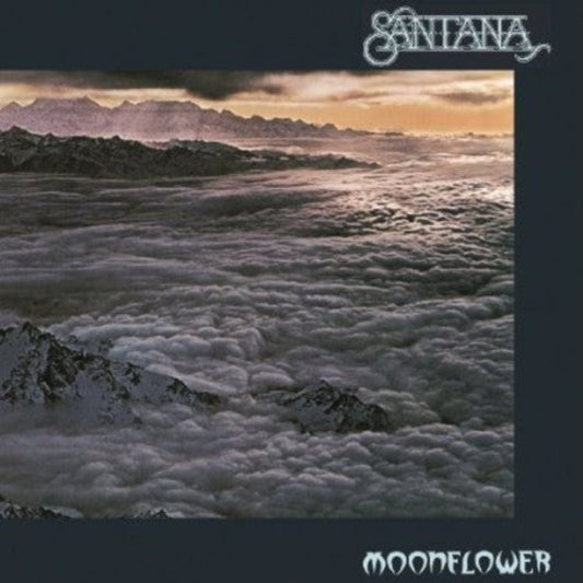Santana Moonflower 2 LP orange vinyl Latin rock album artwork