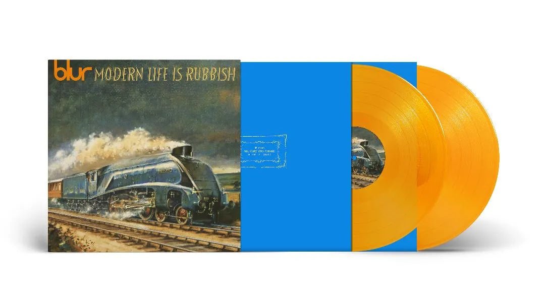 Blur - Modern Life Is Rubbish 2 LP Set Orange Vinyl - 2 - LP - Orchard Records