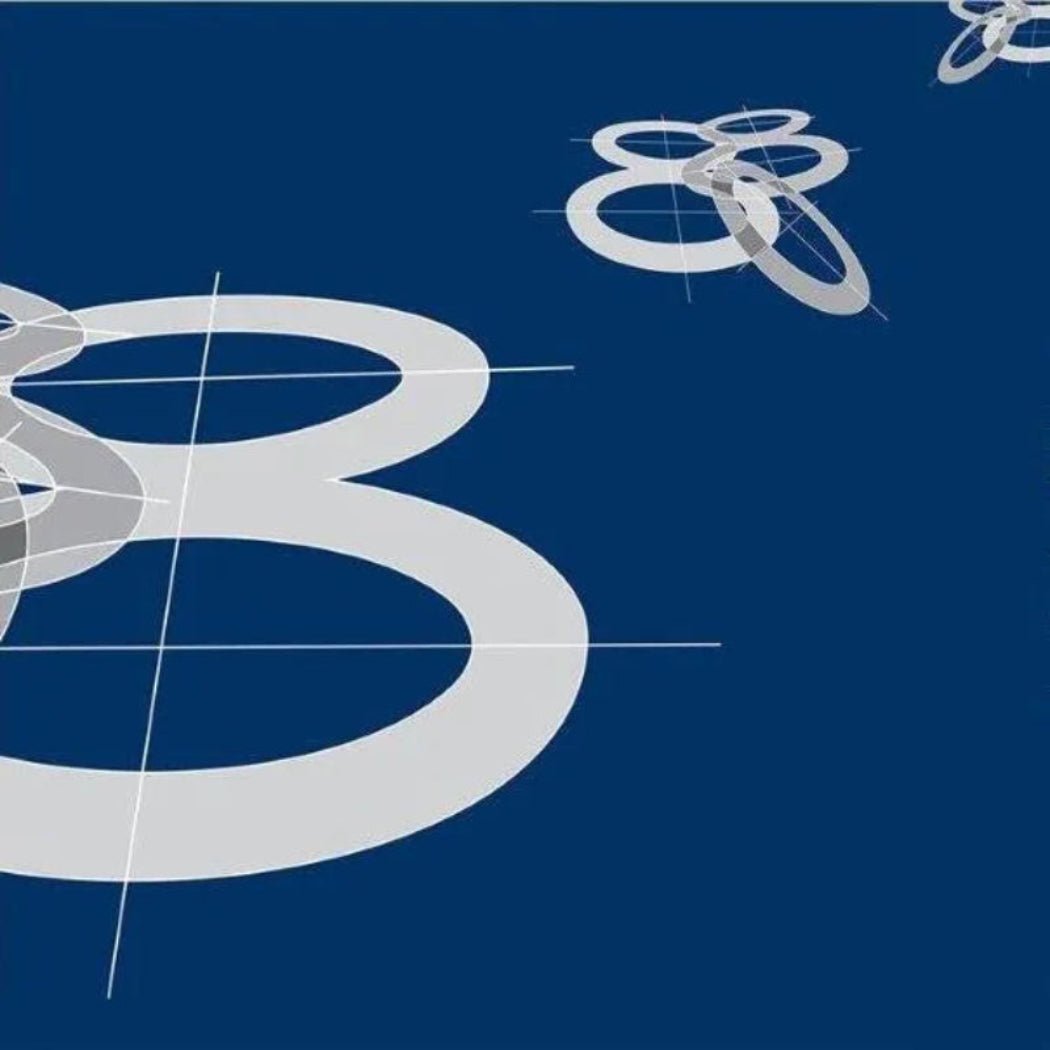 808 State ex:el limited edition blue vinyl album cover with bold 1991-era design.

