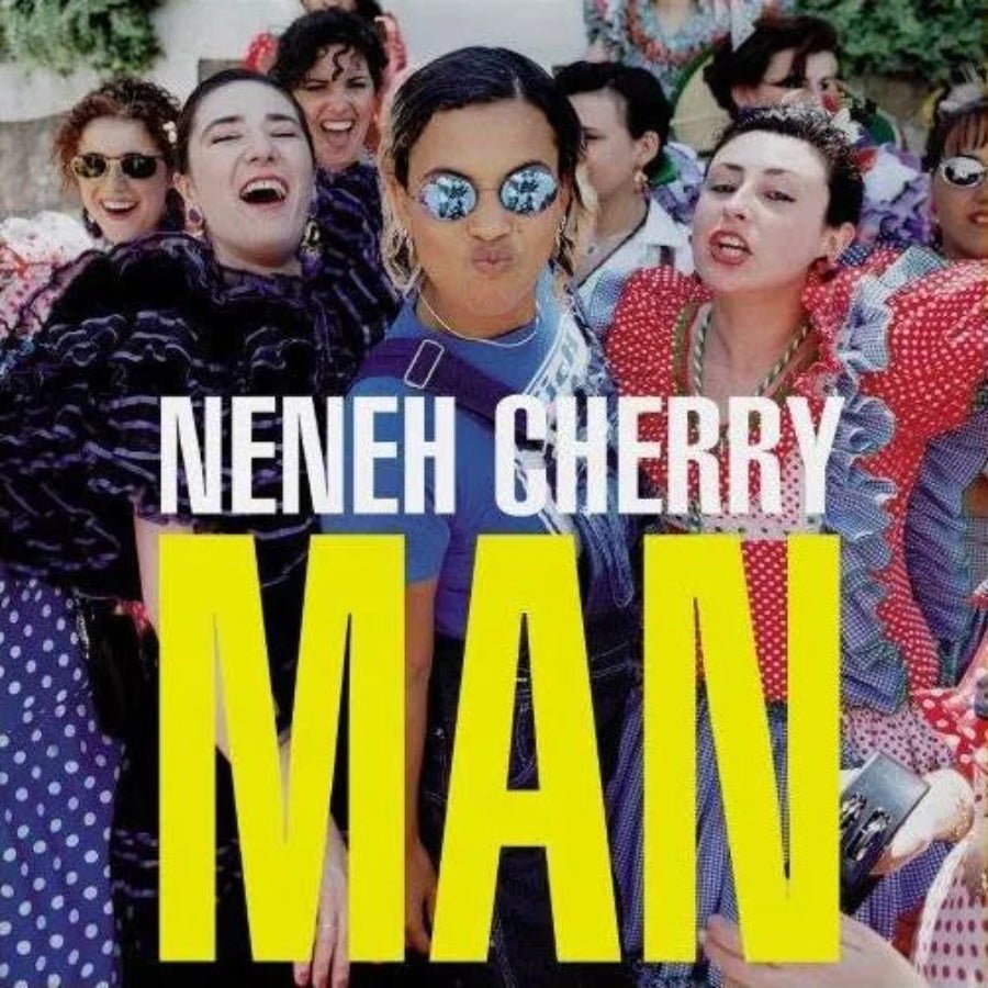 Neneh Cherry Man 140g yellow vinyl LP album cover 1996 alternative rock release