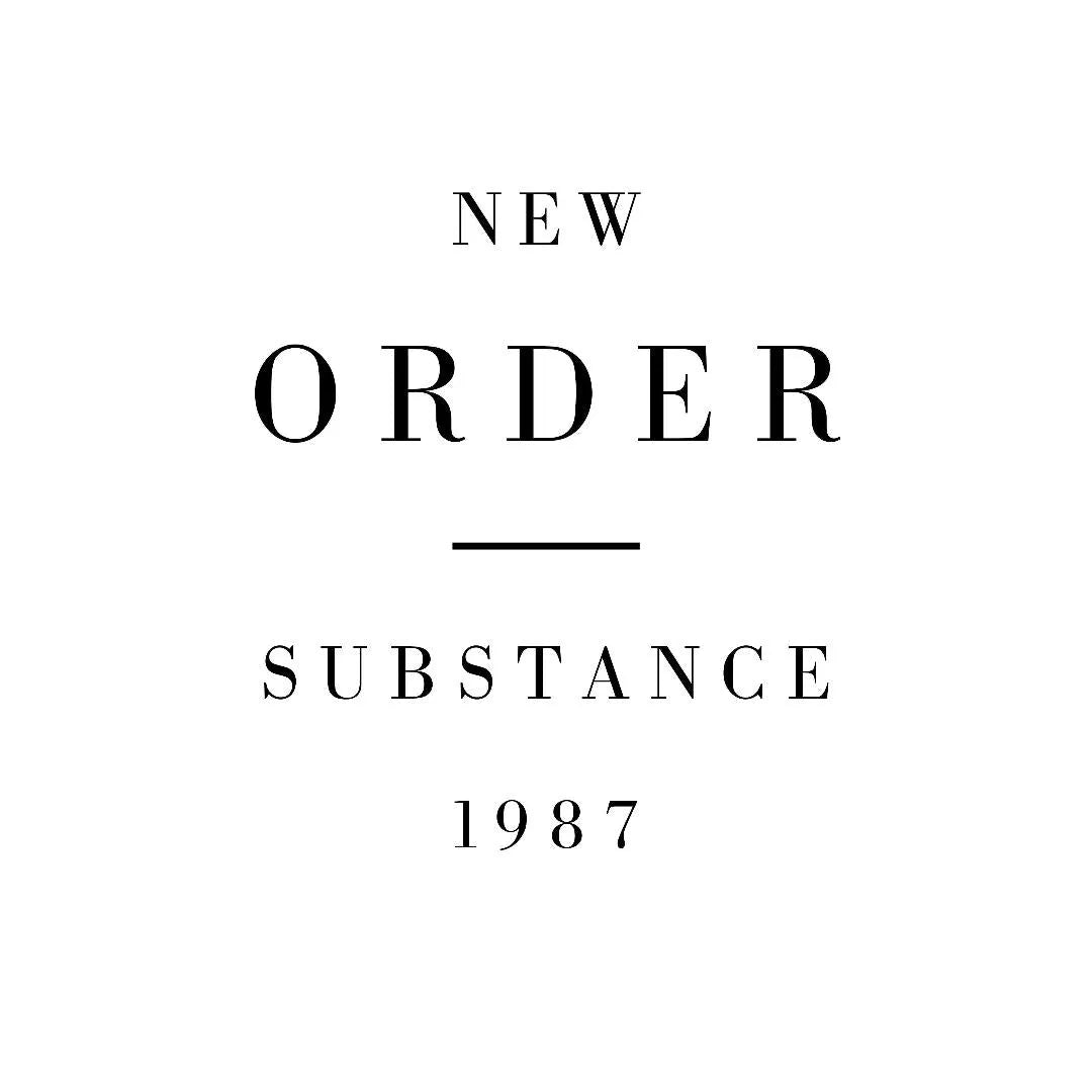 New Order Substance 1987 2CD set electronic alternative compilation