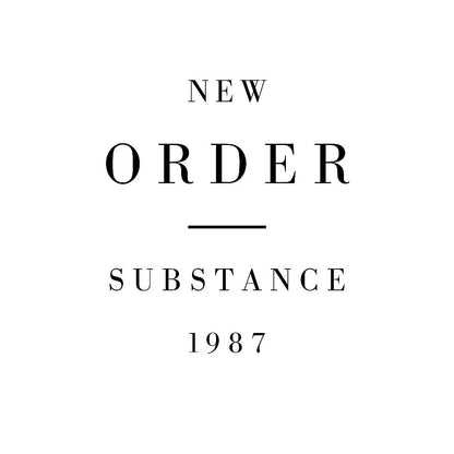 New Order Substance 1987 2CD set electronic alternative compilation