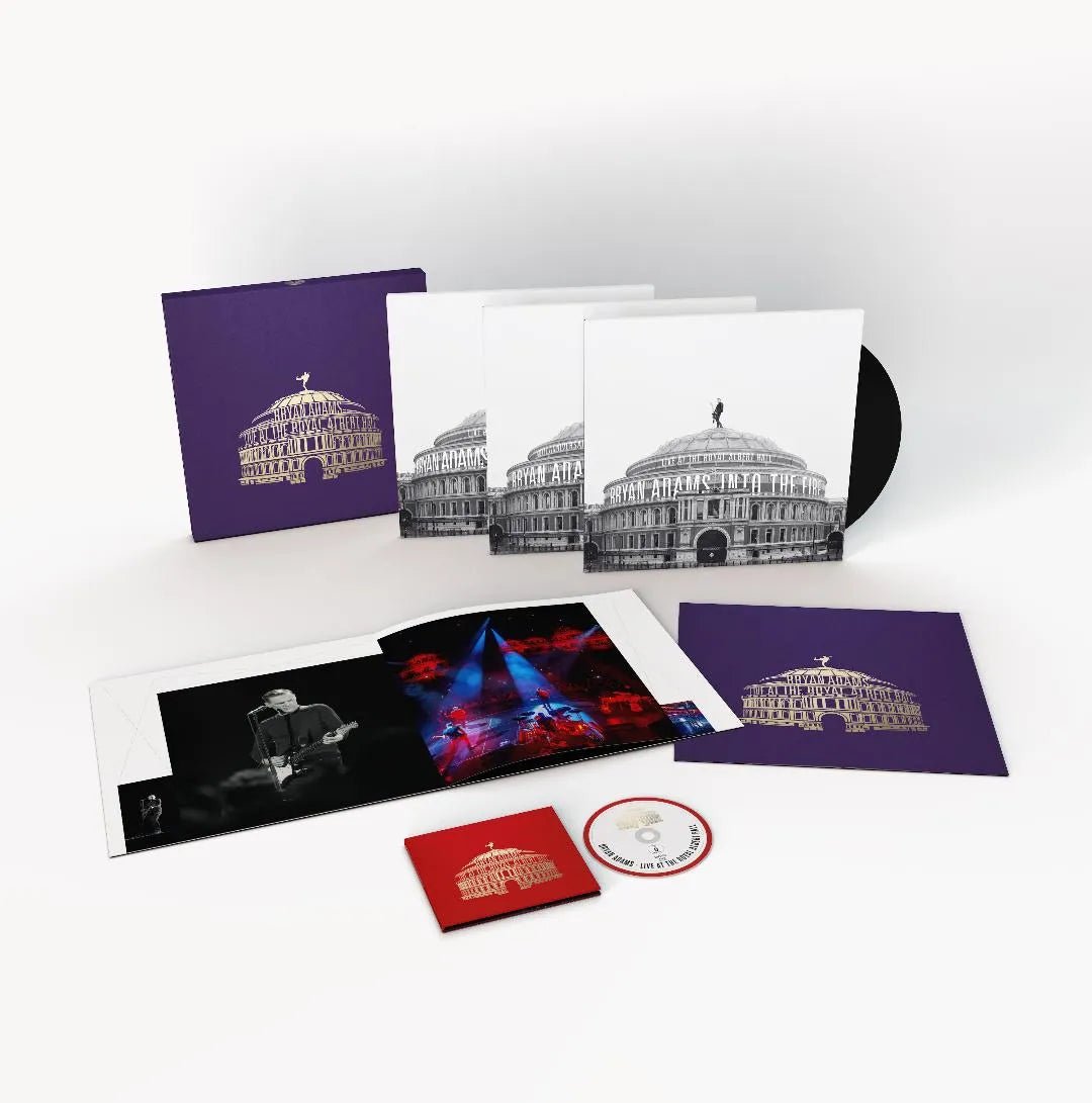 Bryan Adams - Live At The Royal Albert Hall 4 LP + Blu - Ray Box Set - 2 - LP - Orchard Records