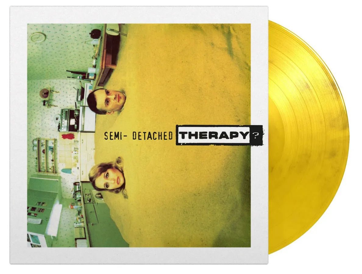 Therapy? - Semi Detached Yellow & Black Marbled Vinyl - 2 - LP - Orchard Records