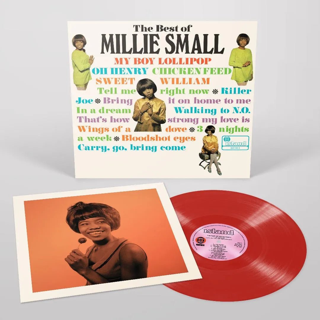 Red vinyl reissue of Millie Small’s classic ska and reggae hits LP