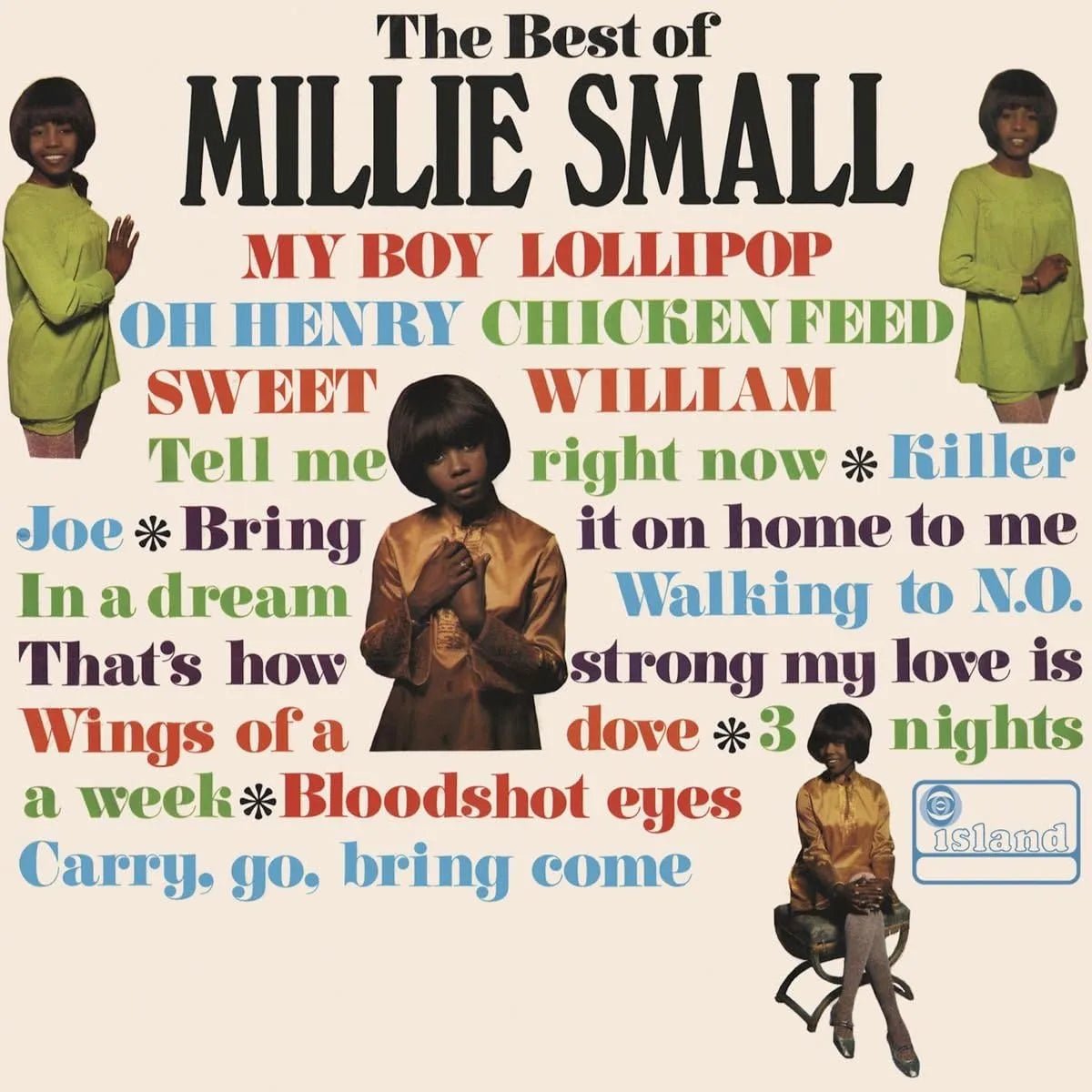 Millie Small – The Best Of Millie Small red vinyl LP featuring My Boy Lollipop