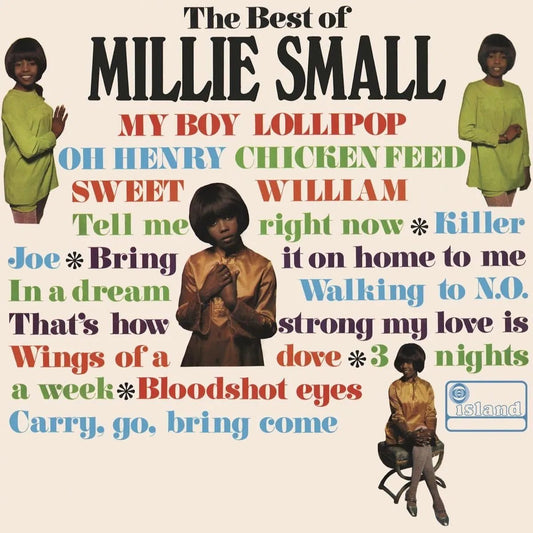 Millie Small – The Best Of Millie Small red vinyl LP featuring My Boy Lollipop