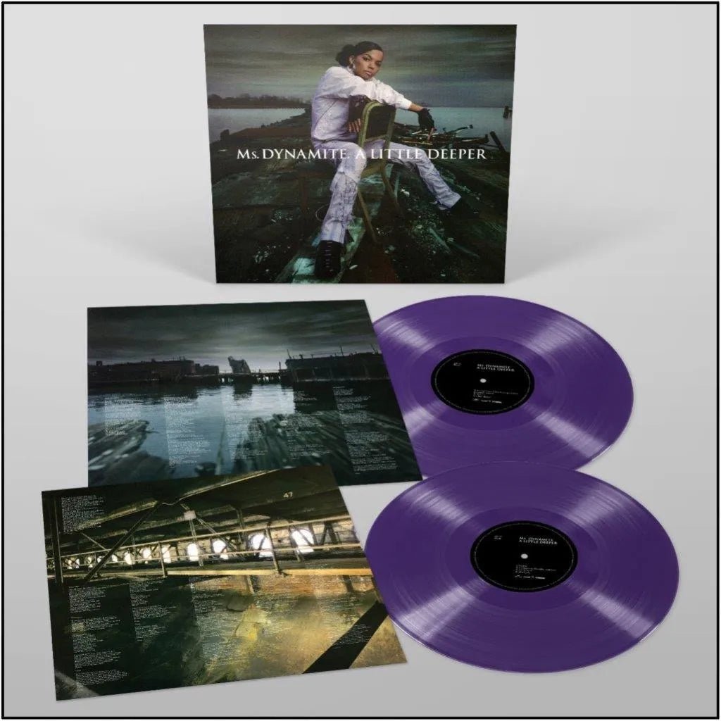 Ms. Dynamite A Little Deeper remastered vinyl artwork