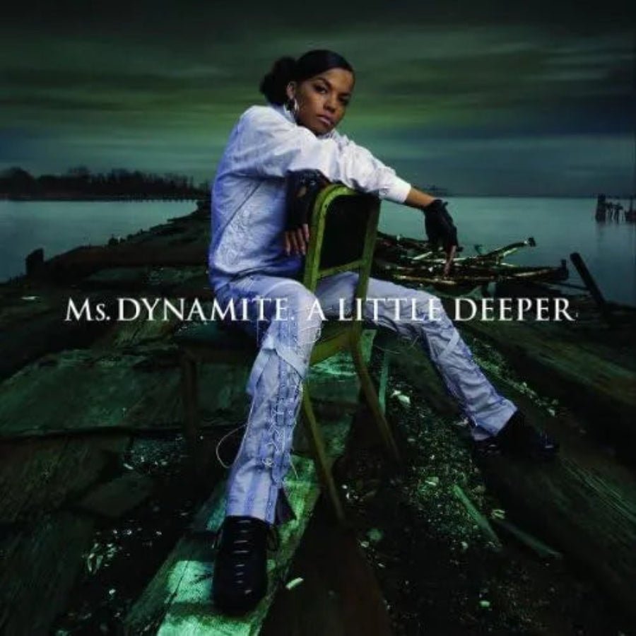Ms. Dynamite A Little Deeper purple vinyl album cover
