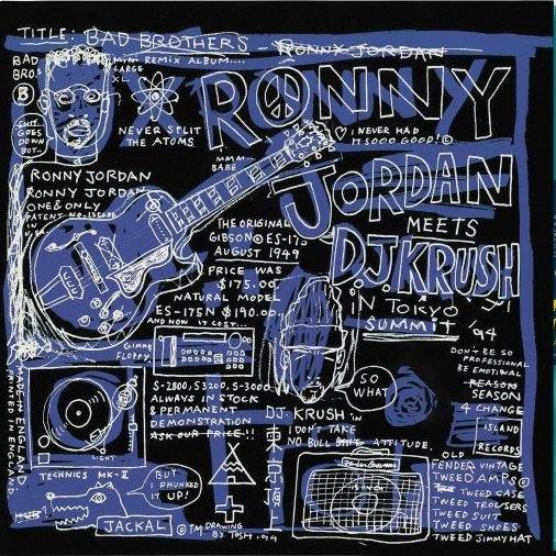 Ronny Jordan Meets DJ Krush - Bad Brothers (5520260) LP Coloured Vinyl