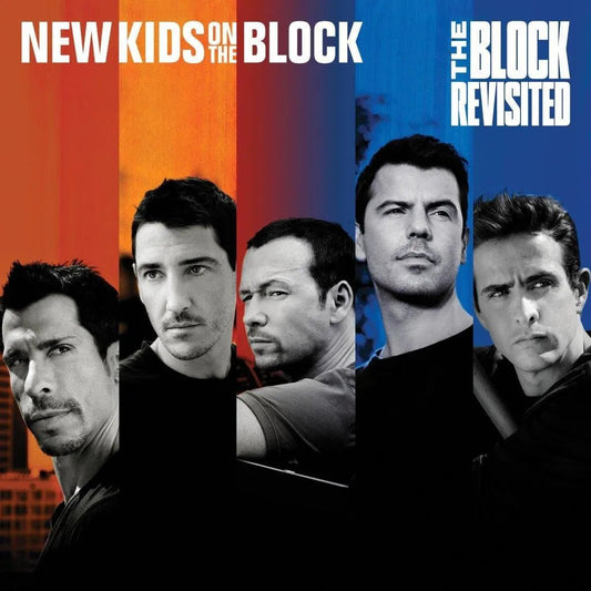 The Block Revisited 2023 remix LP New Kids On The Block album cover pop legacy artwork