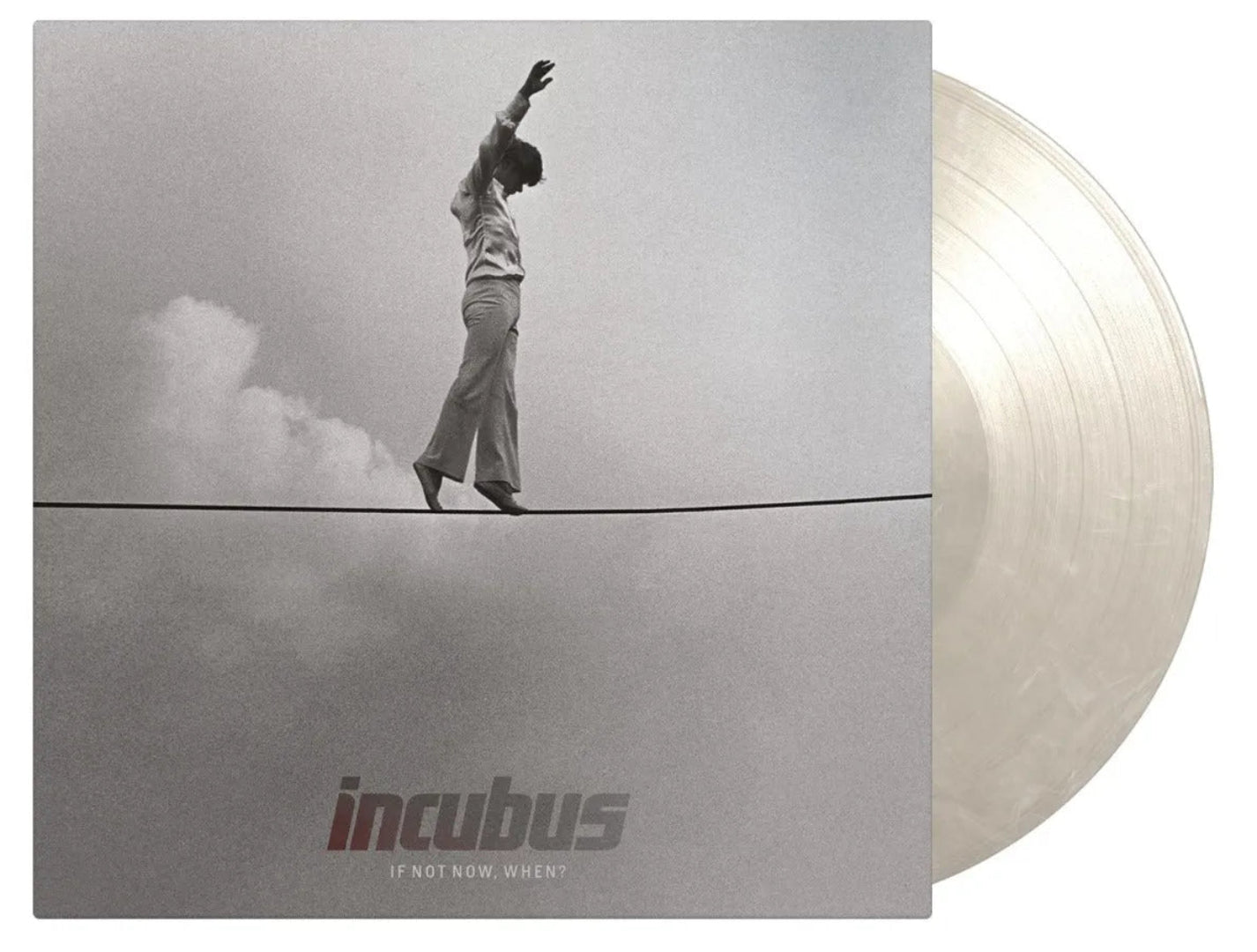 If Not Now, When? LP by Incubus, white marbled vinyl with printed inner sleeves.