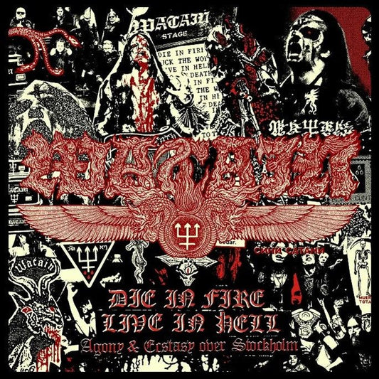 Watain - Die In Fire - Live In Hell CD - 1 - CD - Orchard Records