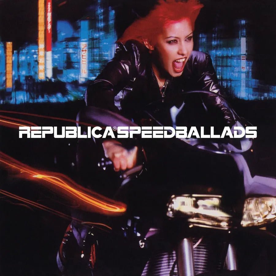 Republica - Speed Ballads (MOVLP3122) LP Clear Vinyl cover