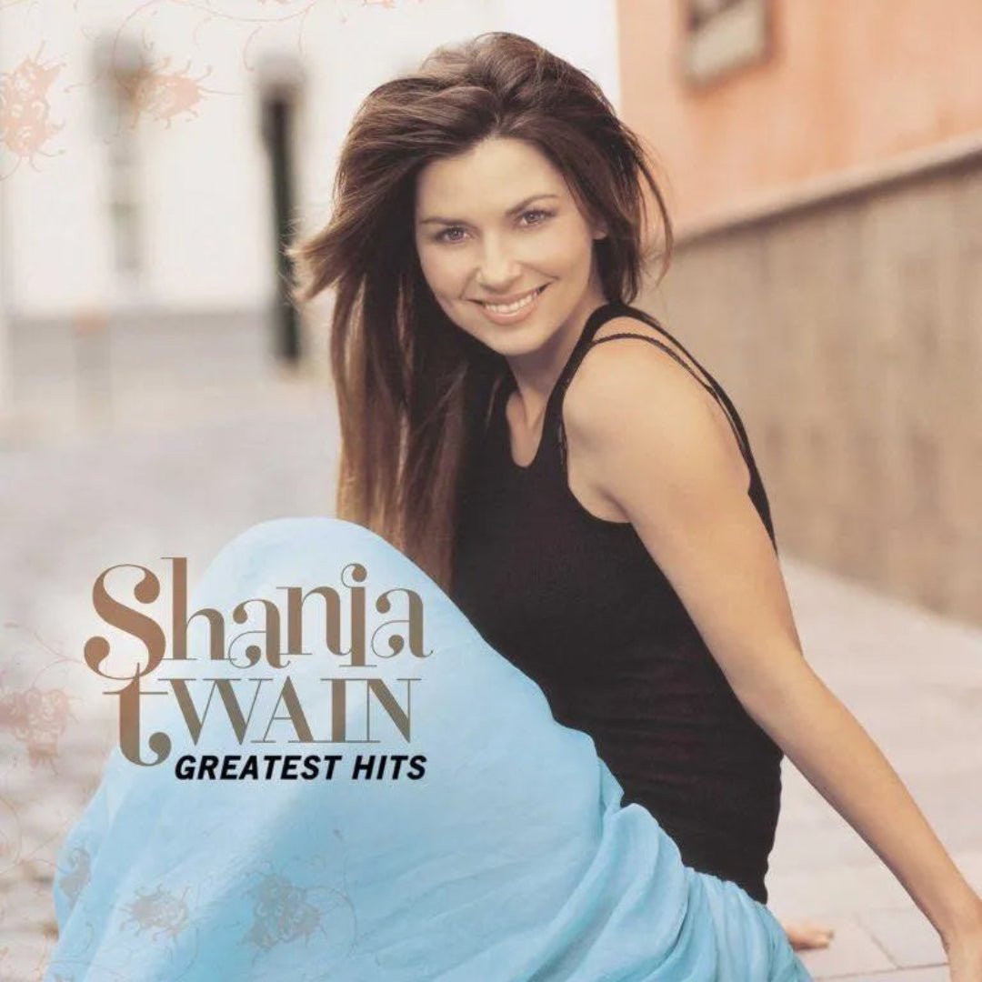 Shania Twain Greatest Hits 2 LP vinyl album cover country pop artwork