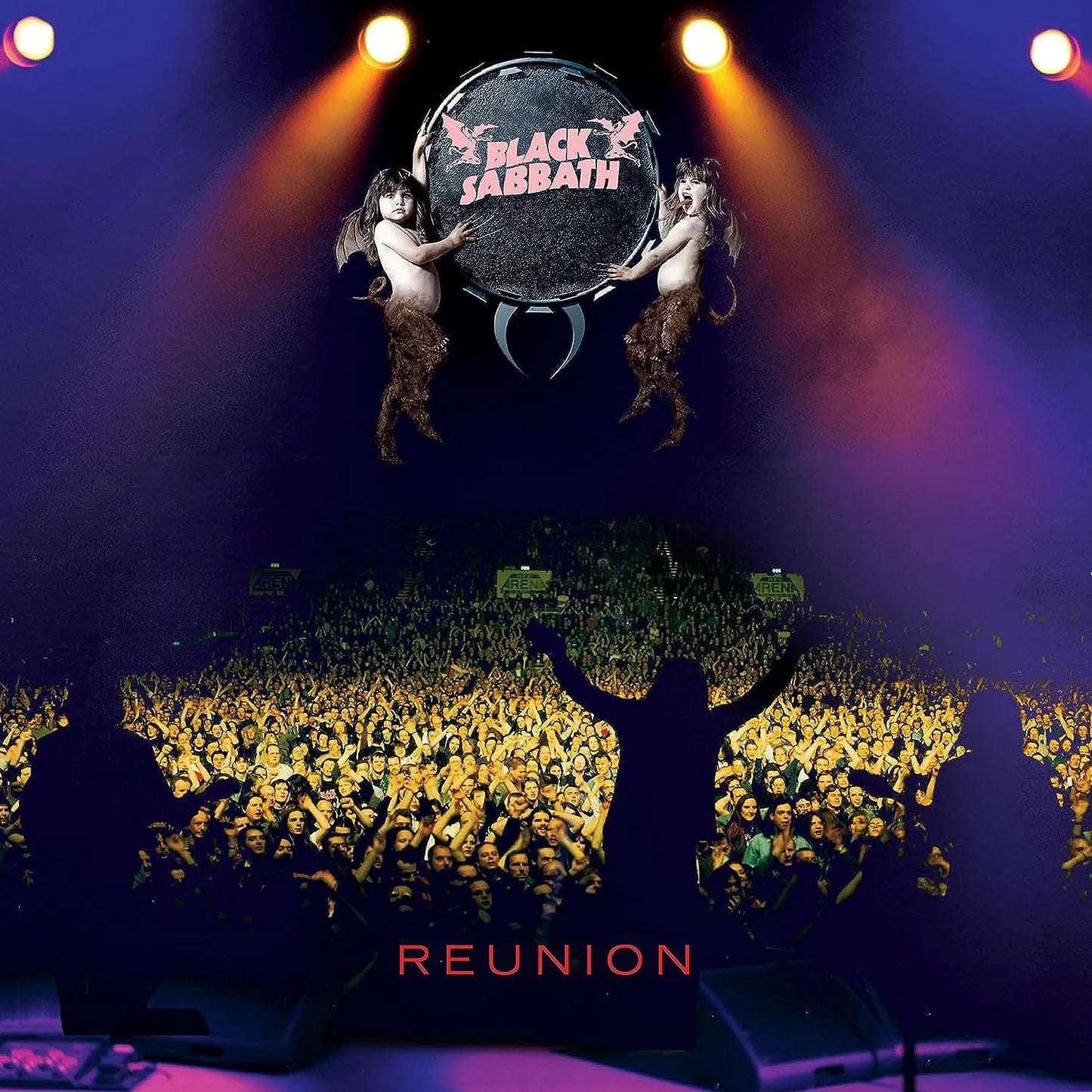 Reunion by Black Sabbath triple vinyl live concert classic metal set