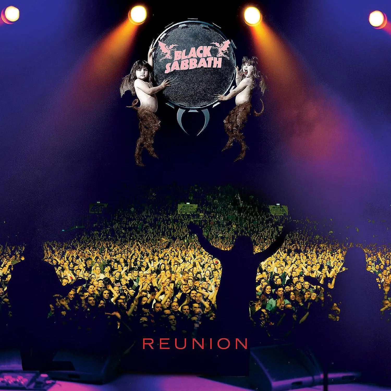 Reunion by Black Sabbath triple vinyl live concert classic metal set
