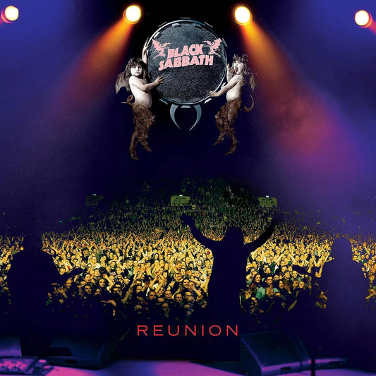 Reunion by Black Sabbath triple vinyl live concert classic metal set