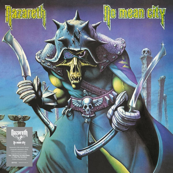 Nazareth - No Mean City (BMGCAT199LPX) LP Green Vinyl