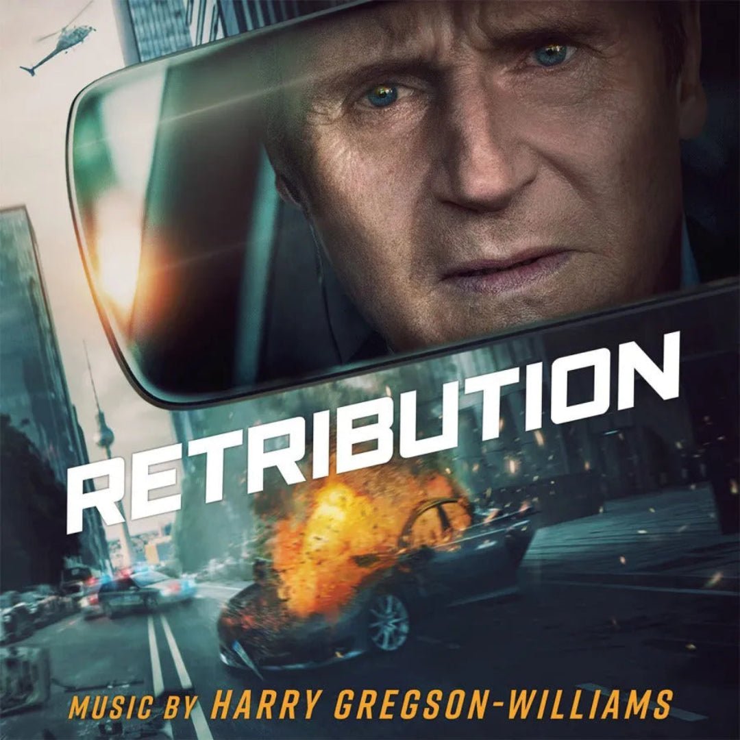Retribution soundtrack yellow vinyl featuring tense action film score