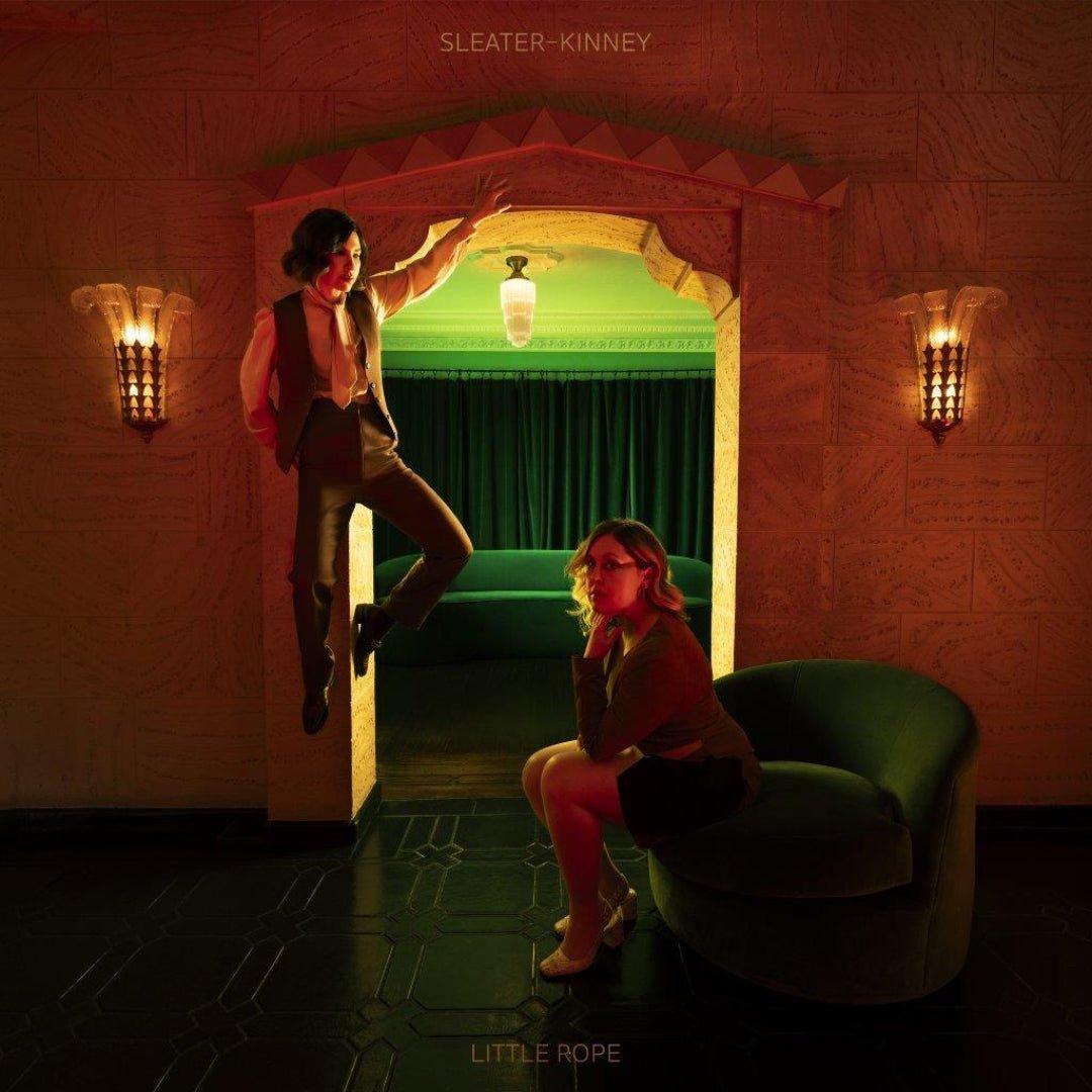 Sleater-Kinney Little Rope LP with striking minimalist cover art and bold rock design