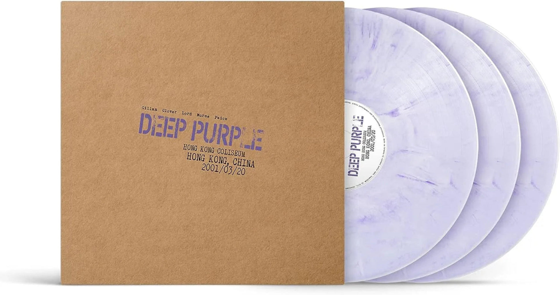 Live In Hong Kong 2001 album by Deep Purple from artist archive with high-quality audio