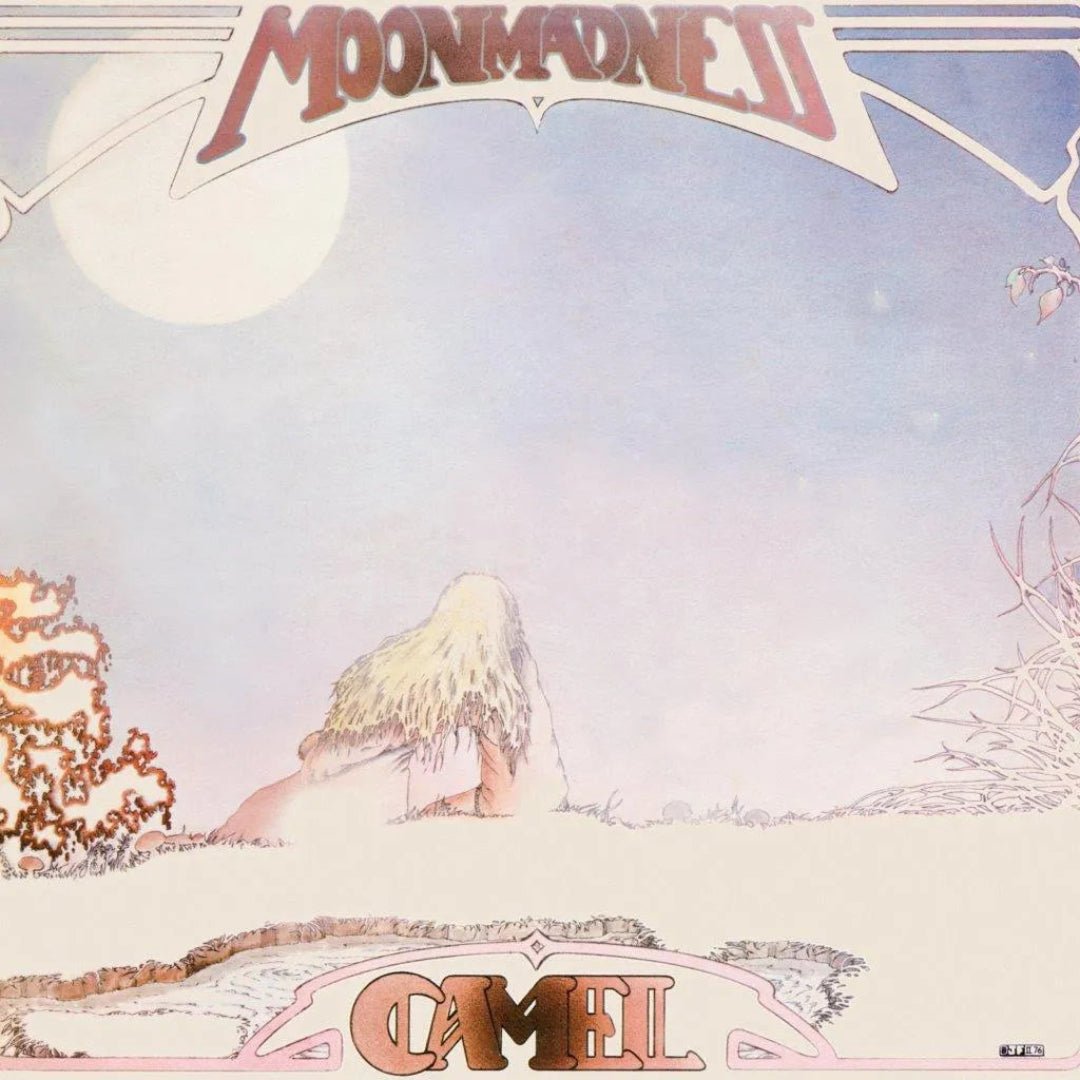 Camel Moonmadness LP remastered black vinyl album cover