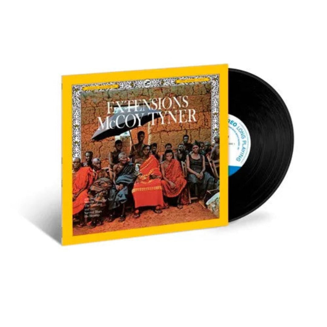 Extensions by McCoy Tyner 180g vinyl, mastered by Kevin Gray, pressed at RTI.