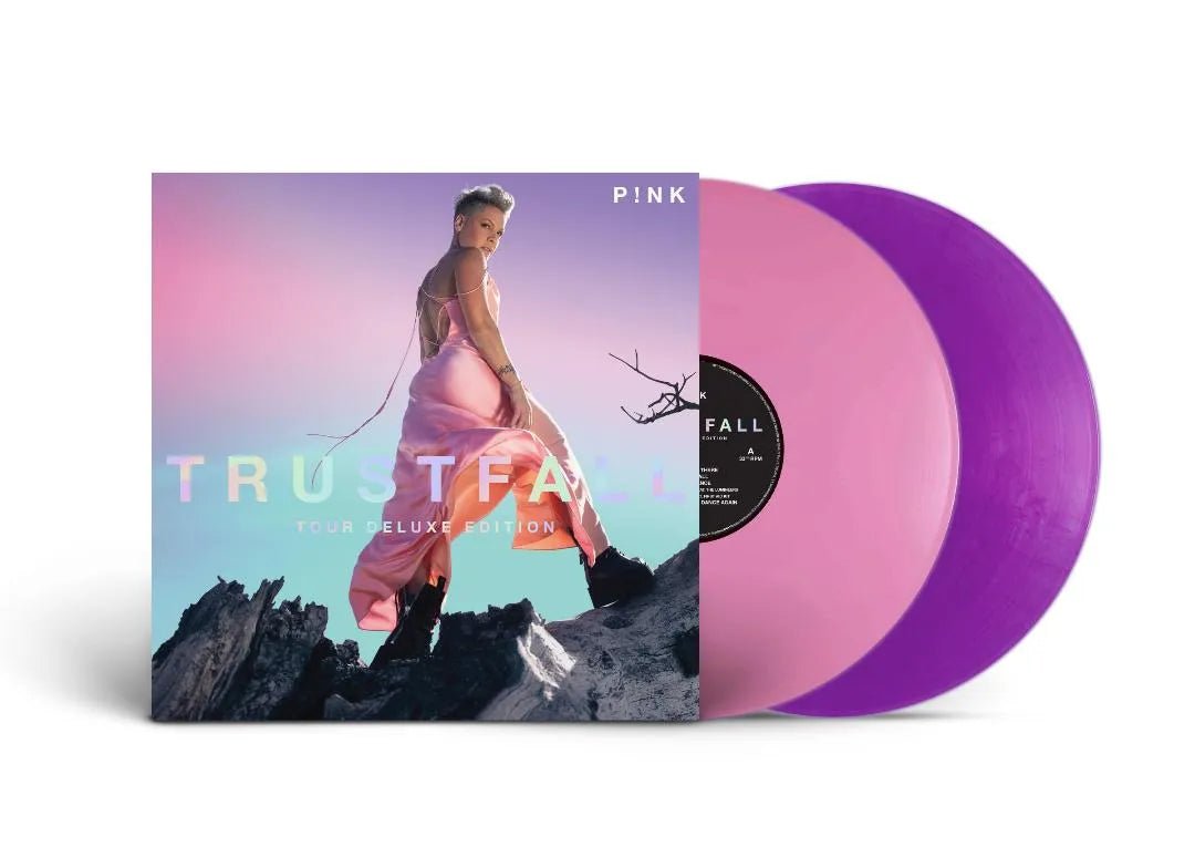 P!nk - Trustfall: Tour Deluxe Edition 2 LP Set Pink & Purple vinyl - 2 - LP - Orchard Records