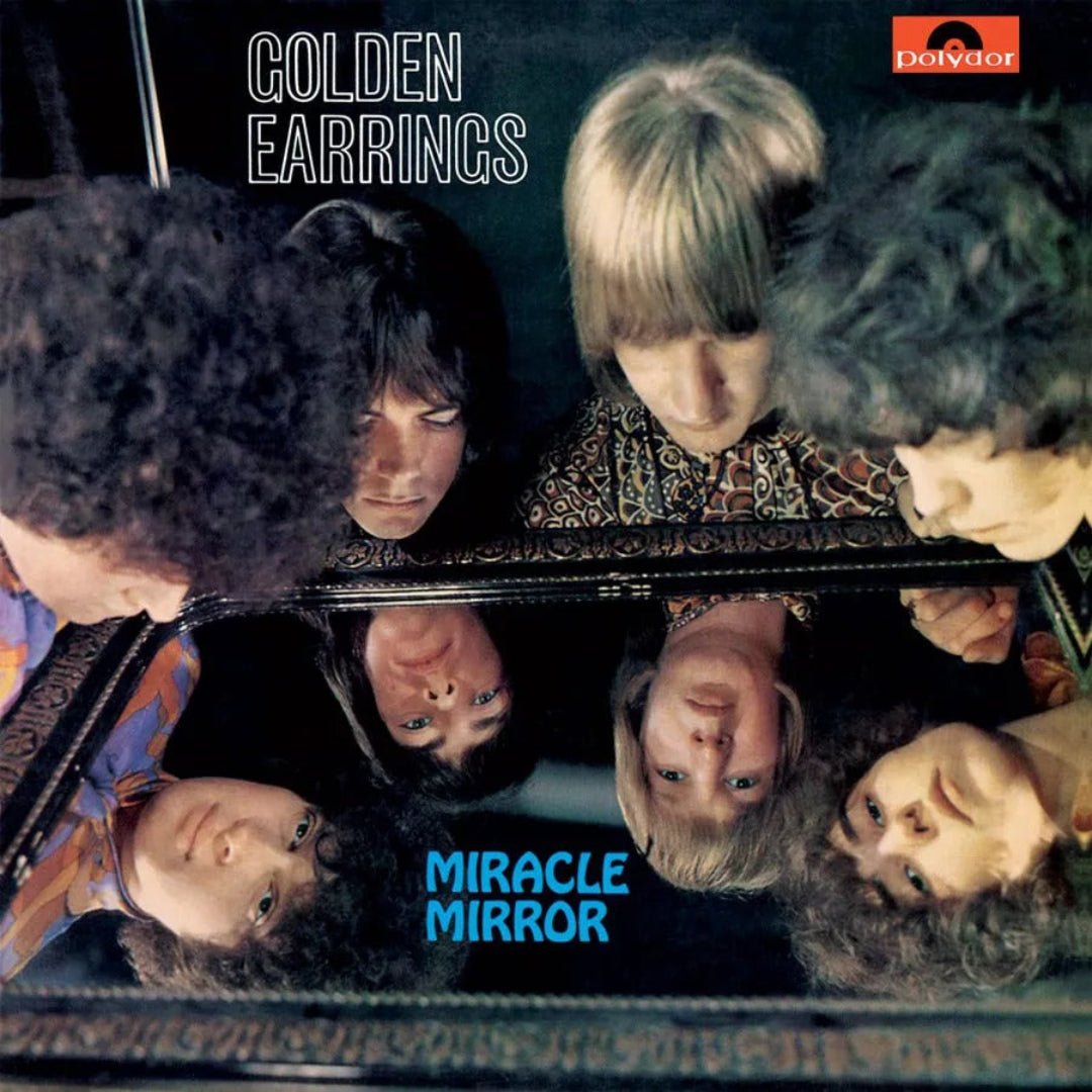 The Golden Earrings Miracle Mirror album cover with psychedelic 1960s design

