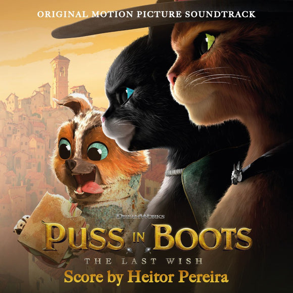 Heitor Pereira - Puss In Boots: The Last Wish Soundtrack (MOVATM372) LP Orange Marbled Vinyl