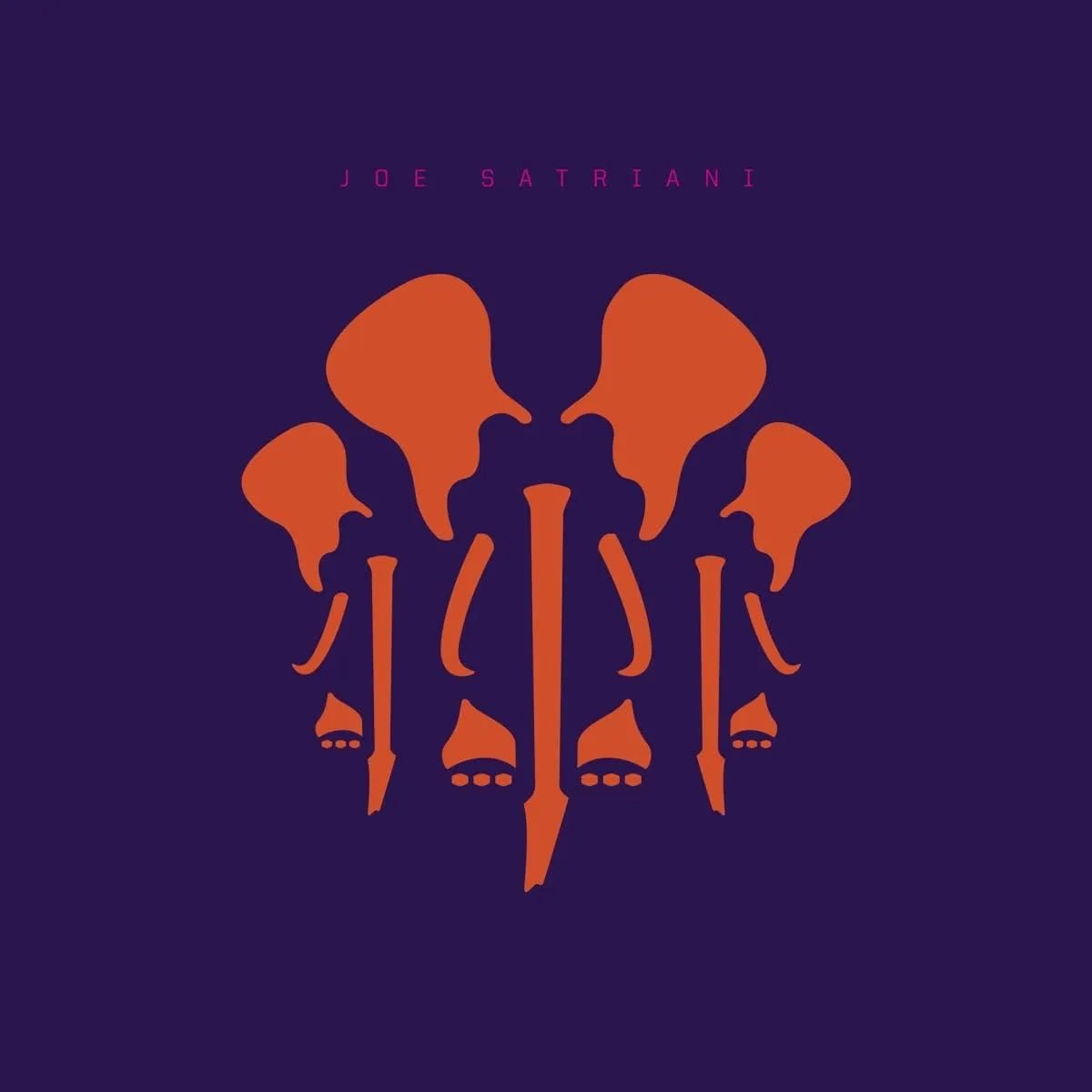 Joe Satriani The Elephants Of Mars 2 LP set purple vinyl album artwork