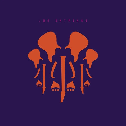Joe Satriani The Elephants Of Mars 2 LP set purple vinyl album artwork