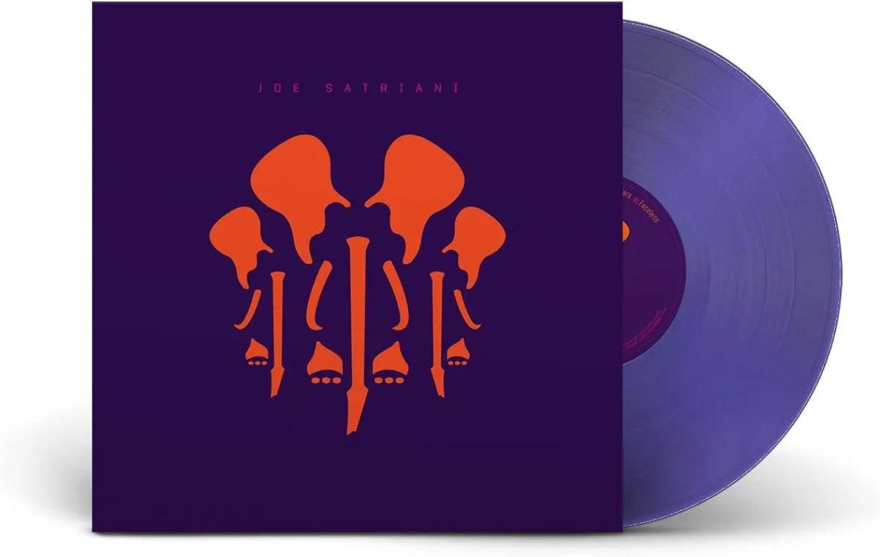 Joe Satriani instrumental rock album The Elephants Of Mars on purple vinyl