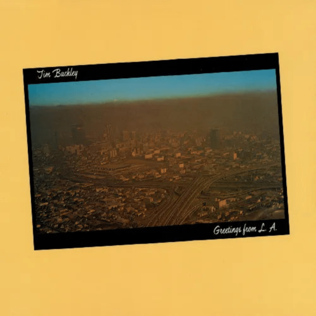 Greetings From L.A. LP showing Tim Buckley’s funk-era transformation

