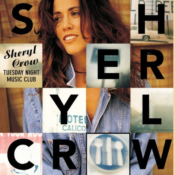 Sheryl Crow Tuesday Night Music Club blue vinyl with original album artwork