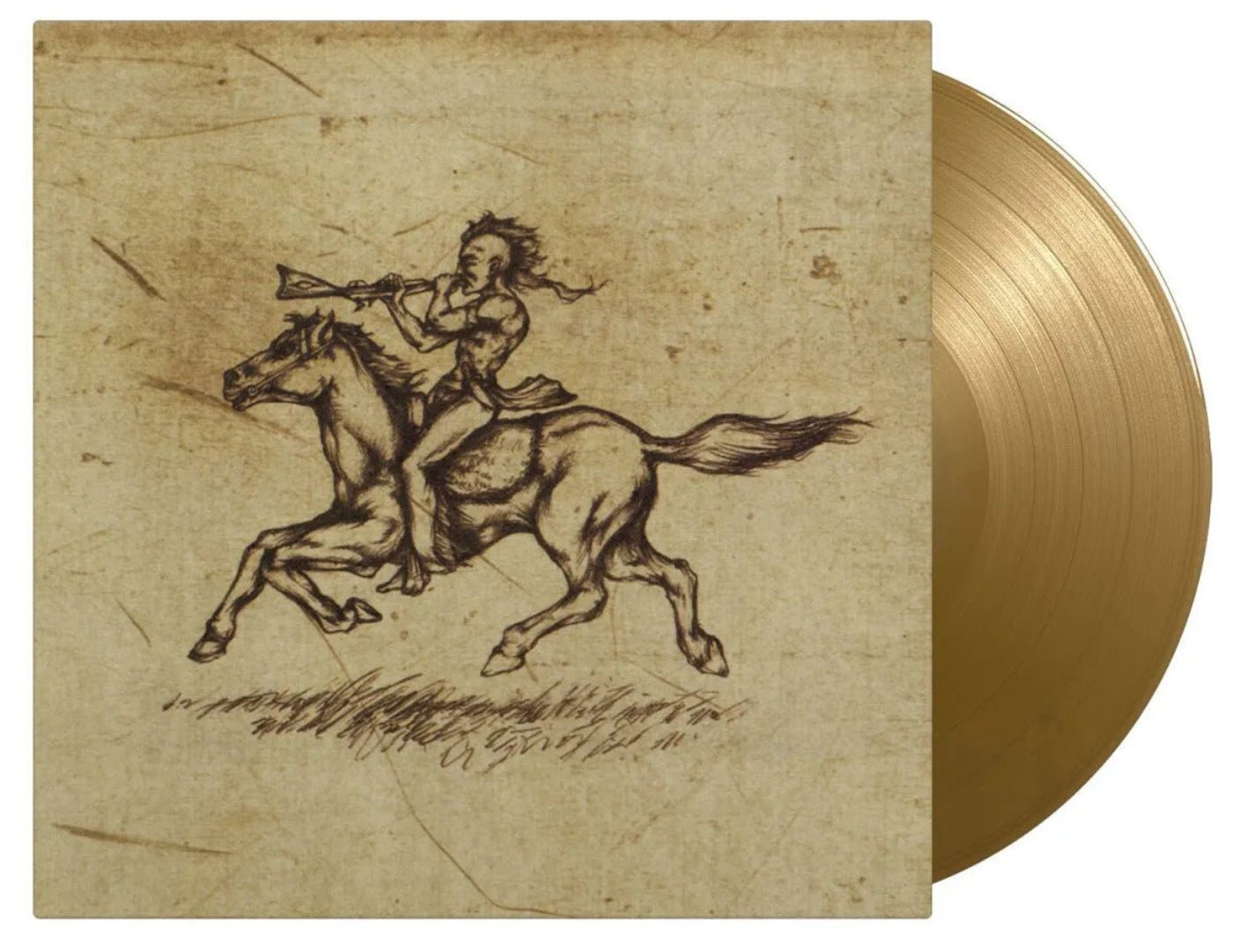 From Music In High Places live album limited gold vinyl pressing