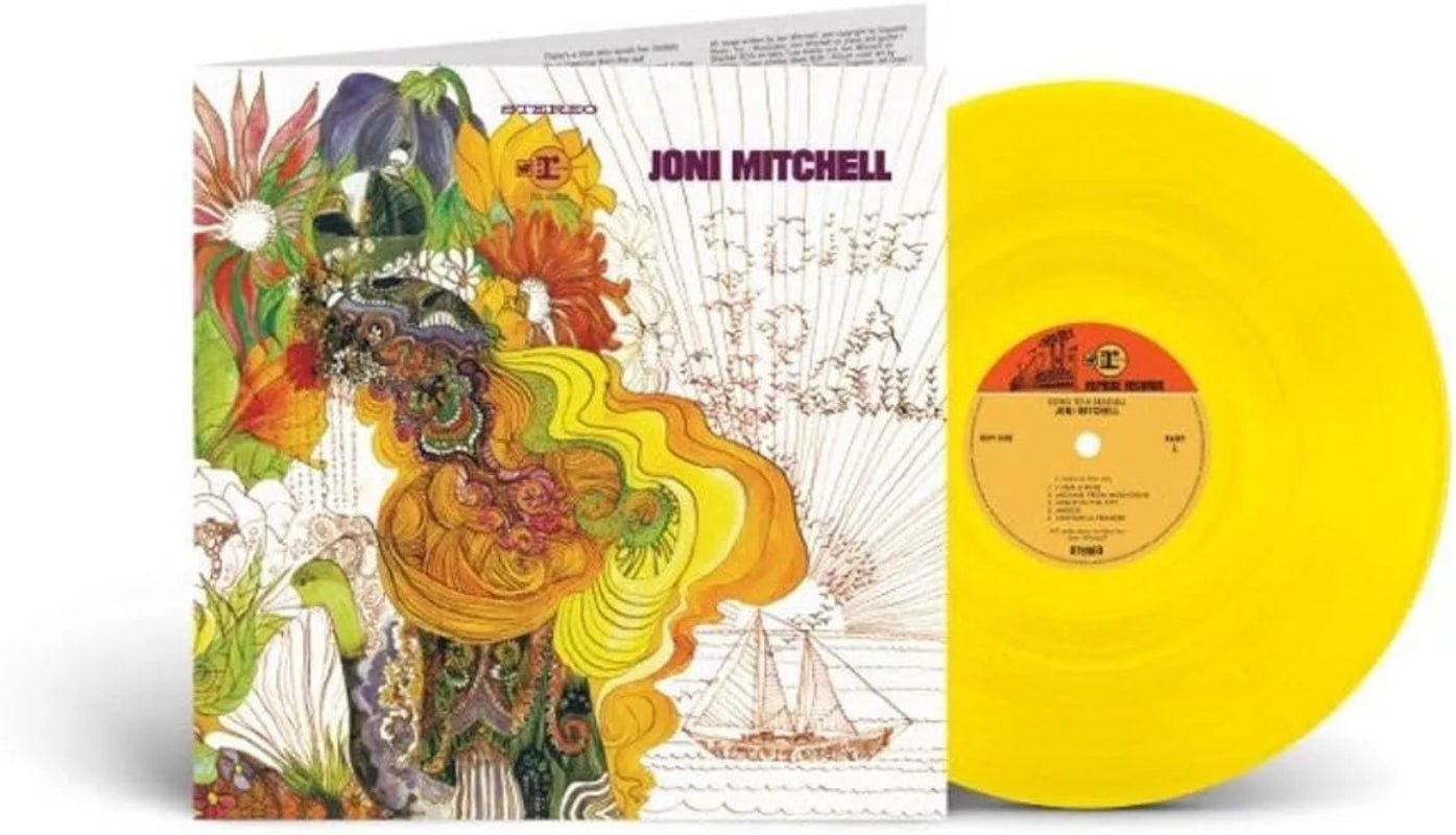 LP of Joni Mitchell’s Song To A Seagull, remixed for clarity and folk authenticity