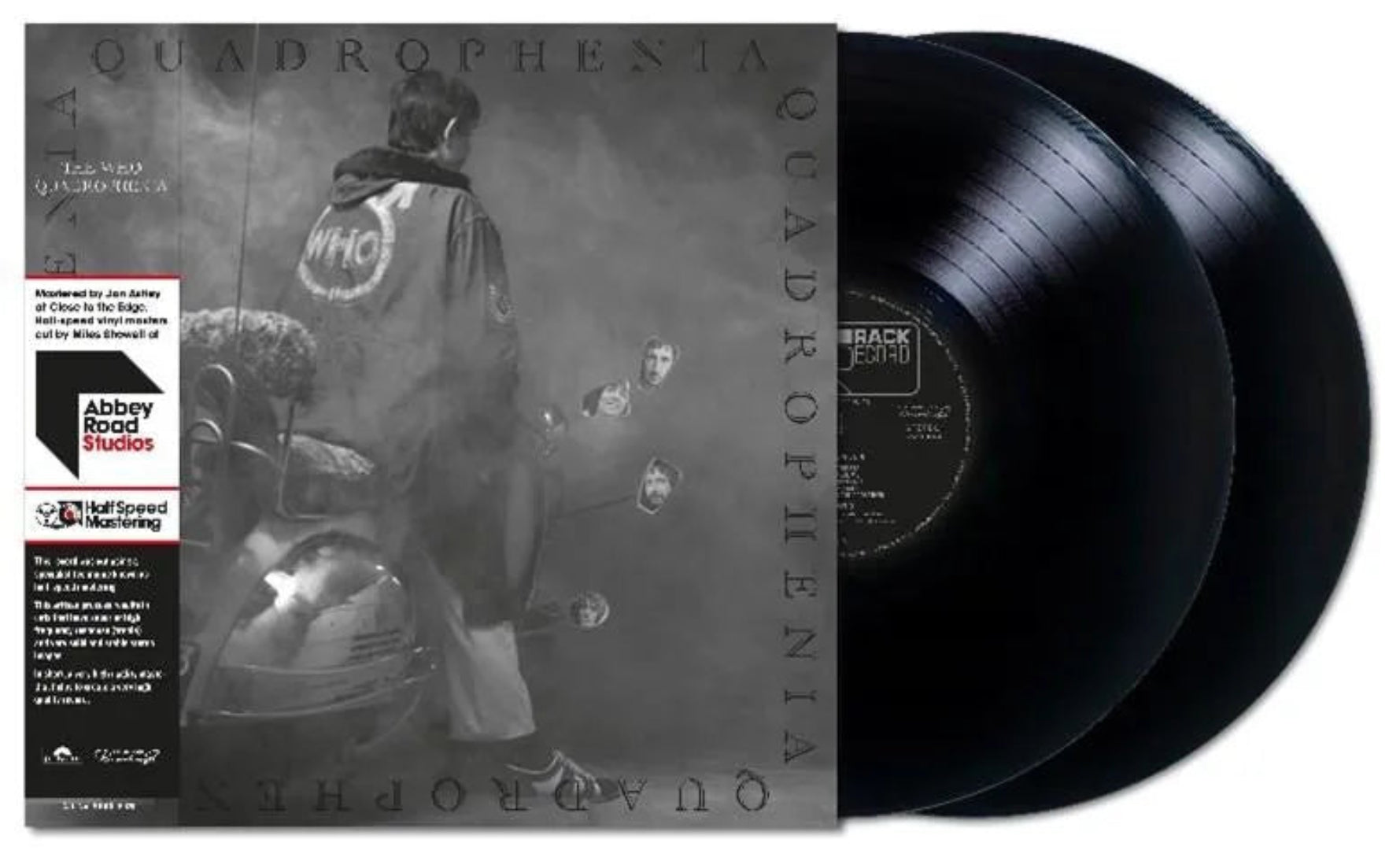 Quadrophenia The Who double LP vinyl with booklet and obi strip
