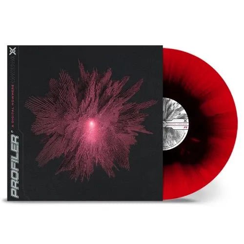 Profiler - A Digital Nowhere LP Red & Black Splatter Vinyl - 2 - LP - Orchard Records
