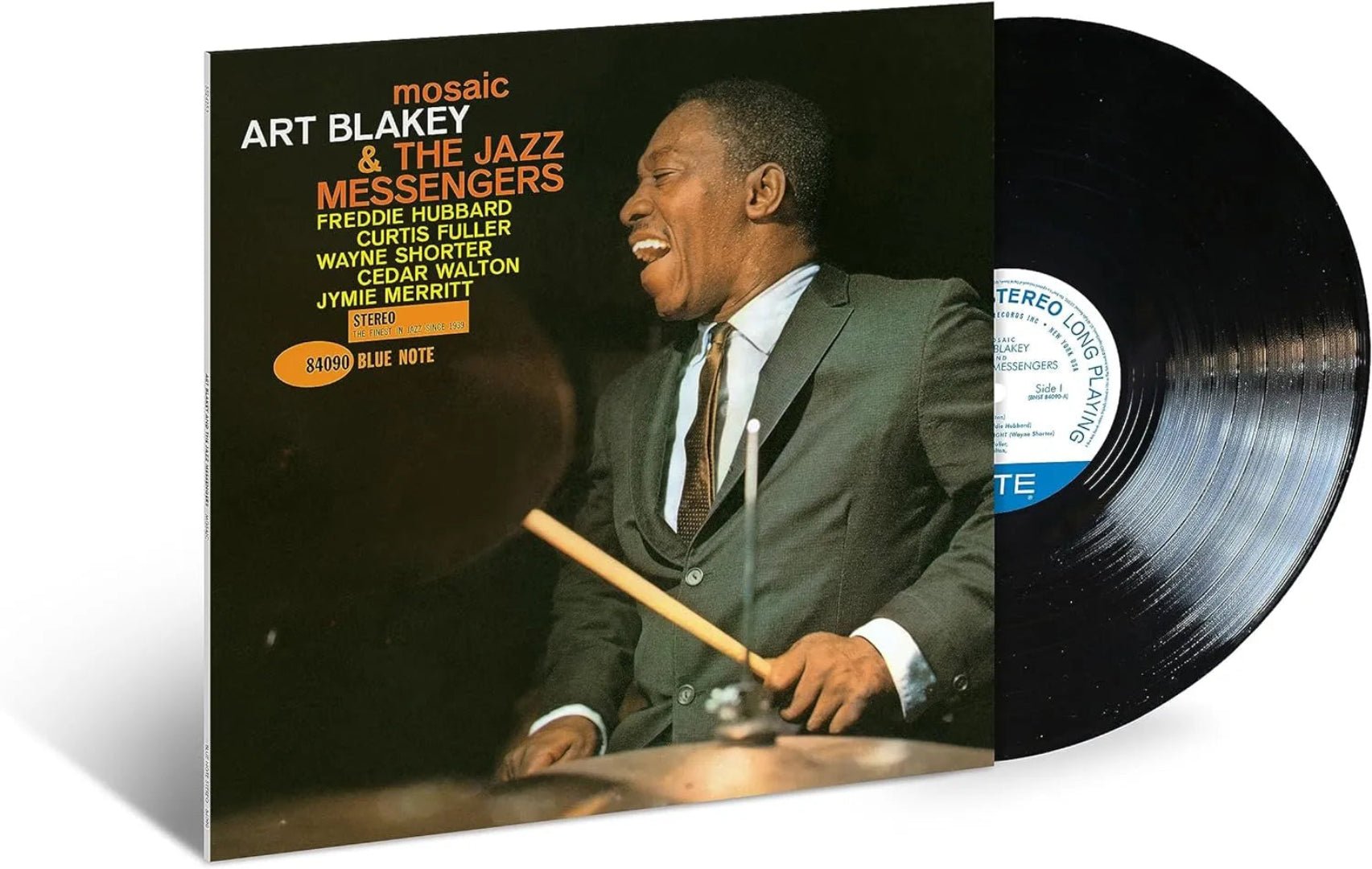Front cover of Art Blakey & The Jazz Messengers Mosaic 1961 LP