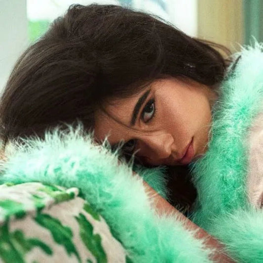 Camila Cabello – Familia LP on green vinyl featuring Latin-pop hits and vibrant rhythms.