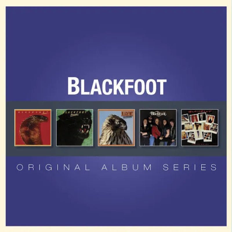 Blackfoot five classic albums packaged in mini‑LP style sleeves

