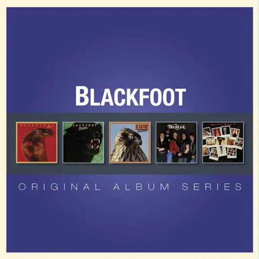 Blackfoot five classic albums packaged in mini‑LP style sleeves

